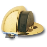 Bodentrpuffer  - Bodenpl.  45 mm, Anschlagh. 17 mm, Messing poliert