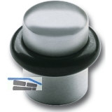 Bodentrpuffer  -  25 mm, Hhe 30 mm, Anschlag Gummiring, Edelstahl matt
