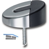 FSB Bodentrpuffer  - 38 3816,  60 mm, Anschlag Gummi, silber eloxiert
