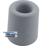 Wand-u. Bodentrpuffer  -  30 mm, Hhe 30 mm, Gummi grau