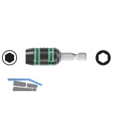 WERA Universalhalter Rapidaptor 887/4RR mit Ringmagnet 1/4\&quote;sechskant 57 mm