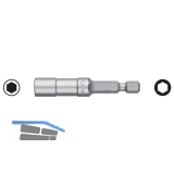 WERA Universalhalter 890/4/1 mit Sprengring 1/4\&quote;sechskant Lnge 57 mm