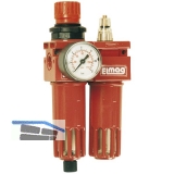 Druckluft Wartungseinheit mit Filter, Regler und ler Anschlussgewinde 1/2\&quote;