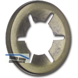 Achsenklemmring ohne Kappe  4 mm Federstahl brniert