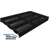 BLUM AMBIA-LINE Besteckeinsatz NL550mm,B300mm, Stahl SW/OG