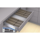 BLUM AMBIA-LINE Querteiler zu Schubkastenrahmen schmal, B100mm, Nebraska Eiche