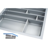 Trennerset Scoop II 3 x klein, 1 x gro, KS silberfarbig