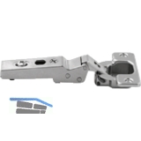 BLUM CLIP top Winkelscharnier -15°, 110°, max. aufschlagend, III,ohne Feder