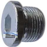 DIN 908 5.8 G 3/4\&quote; verzinkt Verschlussschraube zylindrisches Rohrgewinde