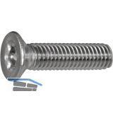 ISO14581 M 2.5x 6 Torx 8 Edelstahl A2 Senkschraube