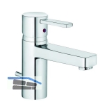 KLUDI Waschtisch-Armatur Zenta XL druckfest, chrom