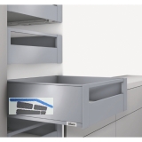 BLUM LEGRABOX pure SET H C, TIP-ON, 40kg, NL 550, Oriongrau