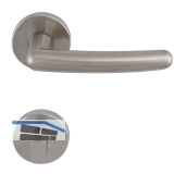 SOLIDO Drckergt. PRAG - auf Ros. WC, TS35 - 45, mattvernickelt
