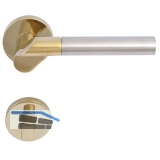 SOLIDO Drckergt. SEVILLA - auf Ros. WC, TS35 - 45, Mess. PVD - Nickel matt