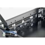 HETTICH SYSTEMA TOP 2000 Container-Set Silent System, Teilauszug, ET 530mm,schw.