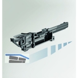 HETTICH SYSTEMA TOP 2000 Schnellmontage-Set Sil Sys, Vollauszug, ET 730, alu