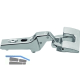 BLUM CLIP Standardscharnier 100, 9,5mm gekrpft, mit Feder, INSERTA