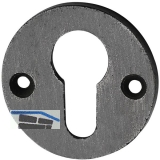 SCHRGHOFER Zylinderrosette PZ,  50 mm, Hhe 3 mm, Eisen alt gebrstet