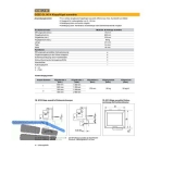 Handhebel OL 90 N Hub 54 mm, Aluminium wei