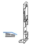 Kantenriegel MACO-MULTI fr 4 mm Falzluft, unten, Stahl verzinkt silberfrbig