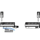 MACO SKB-S/SE Grundkarton Laufwagen, Schema A und C, 160 kg, links (455798)