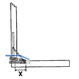 ffnungsbegrenzung m. Bremse, lang, 244 mm, Zinkdruckgu silberfrbig (52978)