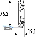 ACCURIDE 9301 Kugelkfigfhrung - Vollauszug, 227 kg, Schienenlnge 406, 4 mm