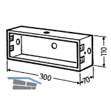 Abdeckkasten 300/110/70, Stahl verzinkt