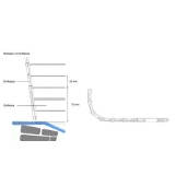 Smart Case Beschlag-Kassettenmodul, KB 600 mm, Aluminium natur eloxiert