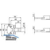 Anschraubtaschen INCANTO Standard - 11 mm