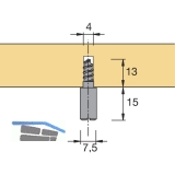 HETTICH PRESTIGE 2000 Anschlagstift zentrisch, Zubehr, 30103