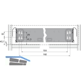 HETTICH SYSTEMA TOP 2000 Blendenbefestigungsschraube,  5 x 14 mm, Stahl