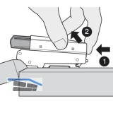 BLUMOTION Aufstecksteil fr Clip Top Scharnier fr Mittelanschlag SB-2