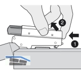 BLUMOTION Aufstecksteil fr Clip Top Scharnier fr Eckanschlag SB-2