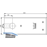 Abdeckplatten BTS 84, Edelstahl