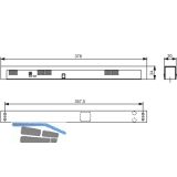 Rauchmeldezentrale DORMA RMZ, silber