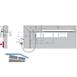 Trschlieer TS99FL mit Gleitschiene, silber