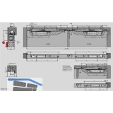 Gleitschiene G 96 GSR-EMF K8/K12