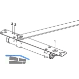 Türschließer DORMA integiert ITS 96 2-4, Flügelb.-1100 mm, Achse 4 mm verlängert
