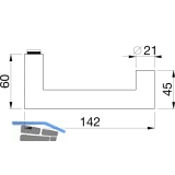 ECO Drckerlochteil D 330 - VK 9 mm, FS, Edelstahl rostfrei