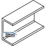 EKU COMBINO 20/35 H Clip-TeiL - gelocht, fr Holzblende