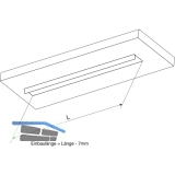 Einbauleuchte Miska Sensor 3,2 Watt, neutralwei L 372mm alu