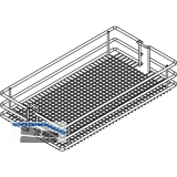 VAUTH-SAGEL SAPHIR Einhngekorb, 550 x 80 x 460 mm, KB 600 mm, Stahl verchromt