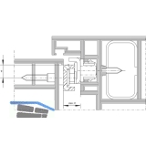 Fang- und Putzschere GEZE FPS, Gre 2, Stahl verzinkt