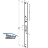 Renovierungsschlieblech flach, 24 x 407,75 mm, eckig (---34A35-01)