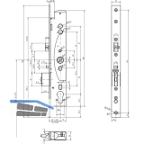 Mediator Schloss PZ 92, DM 35 mm, Stulp 24 x 300 mm (609-202PZ-----1)