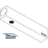 Trschlieer TS 4000, EN 1-6 o. Gestnge, Flgelb. -1400 mm, dunkelbraun