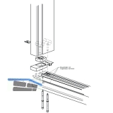 GU Thermostep Rahmen-Eckverbinder-Set unten IV68