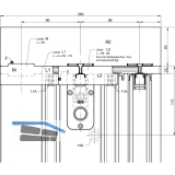 GU-937/934 HS Fhrungsschiene oben P1786, L=6700 mm, silber eloxiert