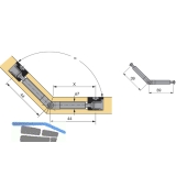 HETTICH RASTEX 15 Gelenkdbel, Bohr 7, Spannma 39/39